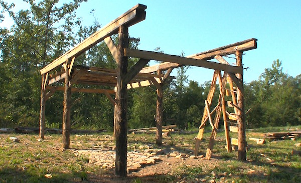 Building an Old-Fashioned Pole Barn, Part 2